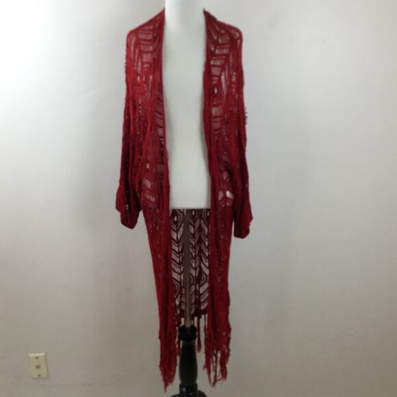 H&M Coachella Official Collection Open Front Shawl Cardigan l - Picture 2 of 9
